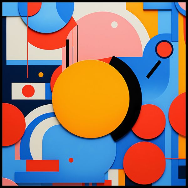 Plakat 80x80cm Kalejdoskop Emocji zdjęcie 2