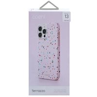 uniq etui coehl terrazzo iphone 13 promax 6,7 różowy/blush pink