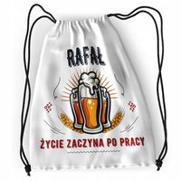 Plecak Dla Rafała Sportowy Szkolny Worek Torba Z Nadrukiem Ze Zdjęciem