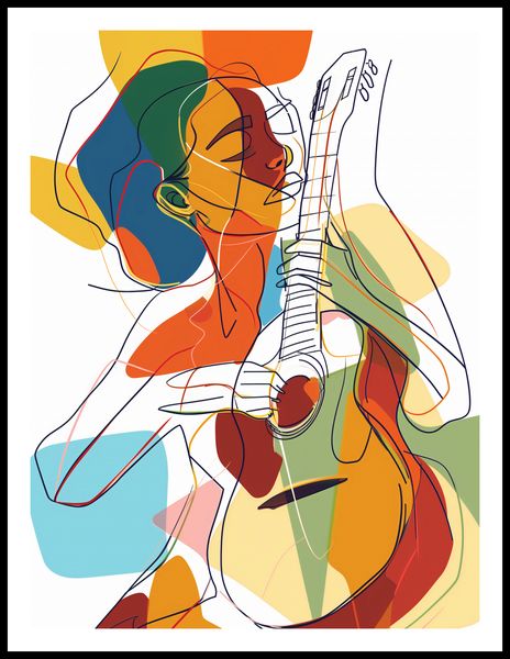 Plakat 60x80cm Wewnętrzna Muza zdjęcie 3