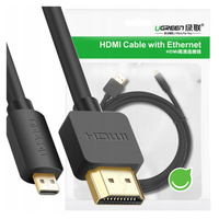 UGREEN HD127 Kabel micro HDMI - HDMI 4K 3D 3m (czarny)