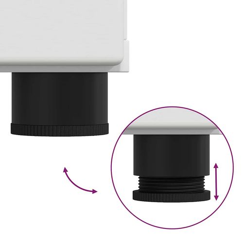 Szafka Łazienkowa z drzwiami TULUM Biały 37 x 31.5 x 82 cm na Arena.pl