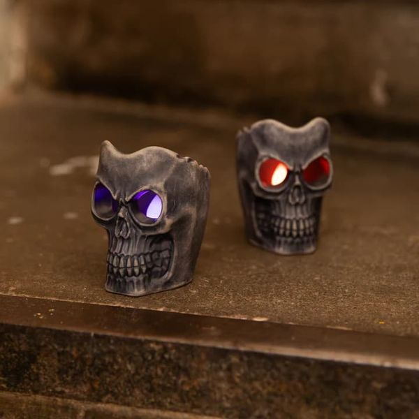 Lampka Czaszka LED Halloween zdjęcie 3