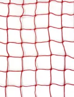 Siatka do bramki 3,0x1,0m głębokość 0,75/0,8m , PE fi4 oczko 10x10cm kolor: czerwony