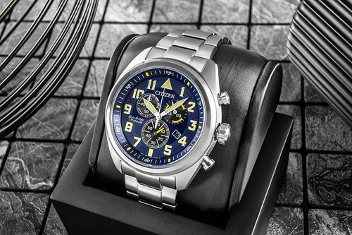 zegarek męski citizen super titanium eco-drive at2480-81l + box na Arena.pl