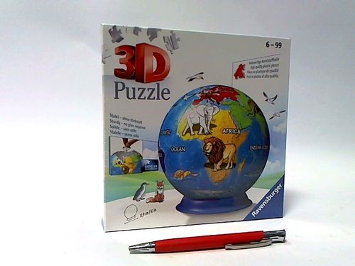 RAV puzzle 3D Kula Dziecinny globus 72 el 118403 na Arena.pl