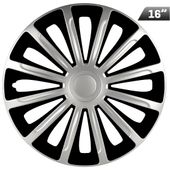 Kołpaki Trend silver / black 16", 4 szt.