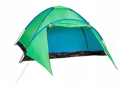 Namiot Turystyczny Kempingowy Duży 6-osobowy Praktyczny Igloo 240x290cm na Arena.pl