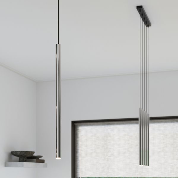 Lampa Wisząca PASTELO 1 chrom zdjęcie 7