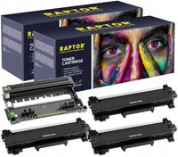3x Toner + Bęben do drukarki Brother HL-L2312D DCP-L2532DW MFC-L2712DN