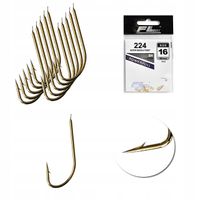 Haczyk Haczyki FL klasyczne 224 Nr 16 złote z łop