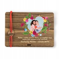 Bransoletka z kartką na DZIEŃ MAMY GRAWER IMIĘ