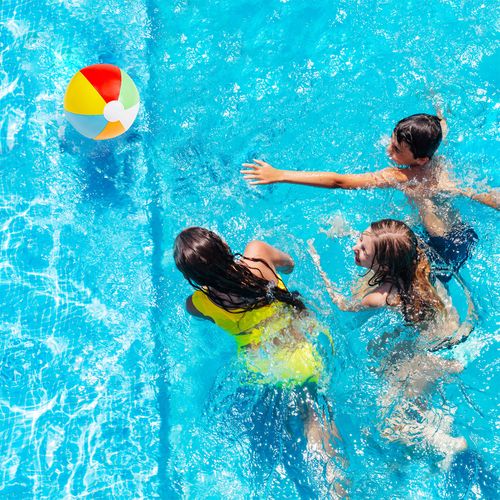 Piłka Plażowa Dmuchana Na Basen 40Cm Multikolor na Arena.pl
