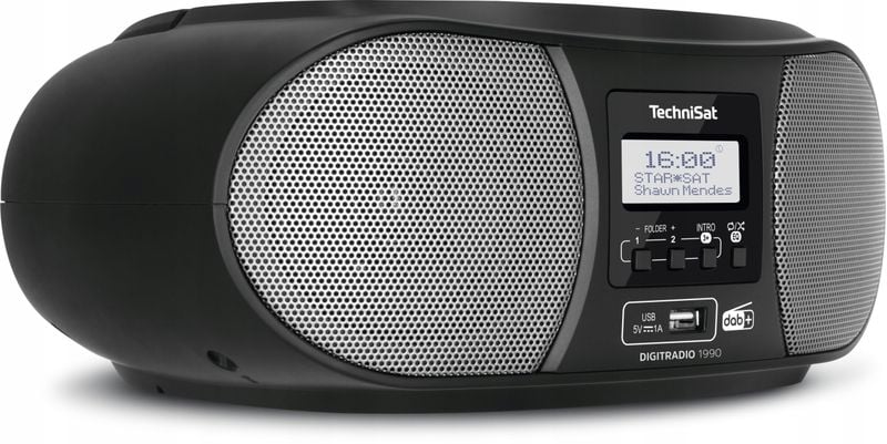 Radio sieciowe FM boombox DAB+ radioodtwarzacz CD USB Bluetooth minijack zdjęcie 4