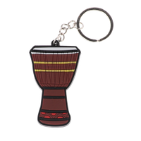 Brelok breloczek gumowy zawieszka bębenek djembe bęben Kera Audio GA-K 835