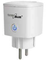 Zdalnie sterowane gniazdko WiFi Android/iOS do 3680W, Green Blue GB720 F