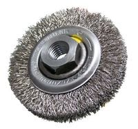 szczotka tarczowa drut stalowy m-14, fi120mm - sz tg 120