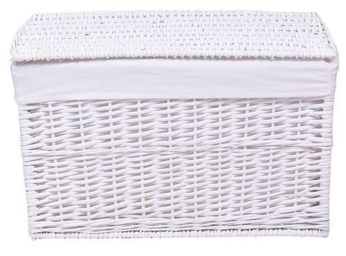 Kufer wiklinowy biały 160 L na Arena.pl