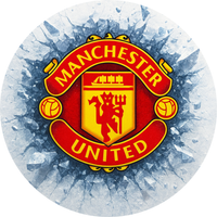 Opłatek na tort Manchester United Piłka Nożna Klub Herb Znak Proporzec