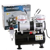kompresor z butlą 3l 40 l/min as-196 dwutłokowy z butlą 2-tłoki fengda