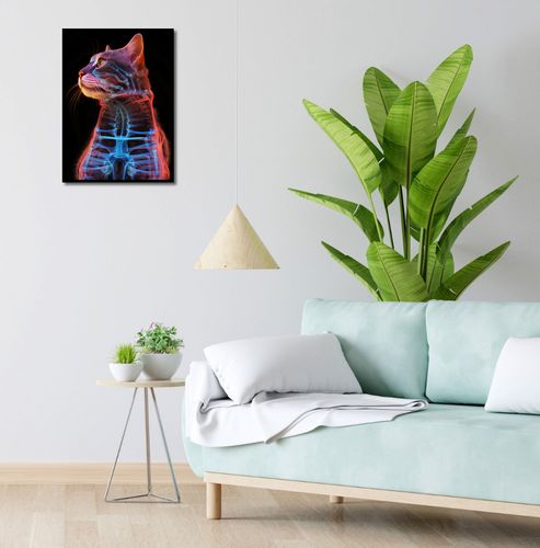 Plakat 40x55cm Anatomia Kota na Arena.pl