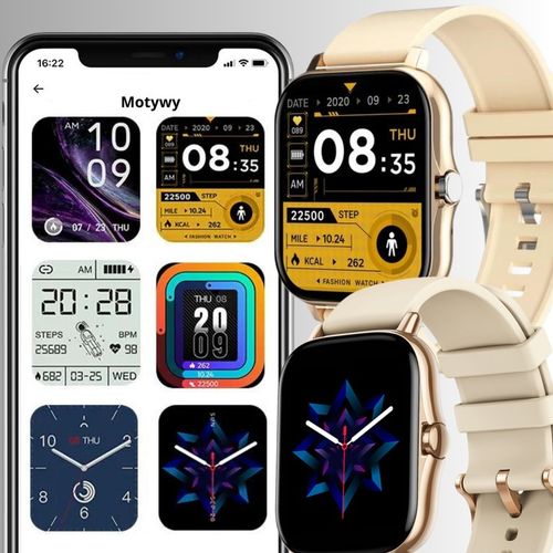 SMARTWATCH DAMSKI ZEGAREK BLUETOOTH ROZMOWY PL na Arena.pl