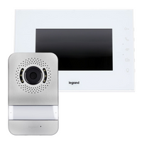 Wideodomofon 2-przewodowy Biały Legrand 369230