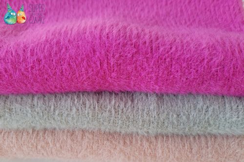 BROEL BUSIA ciepły komin na zimę futerko brudny róż L na Arena.pl