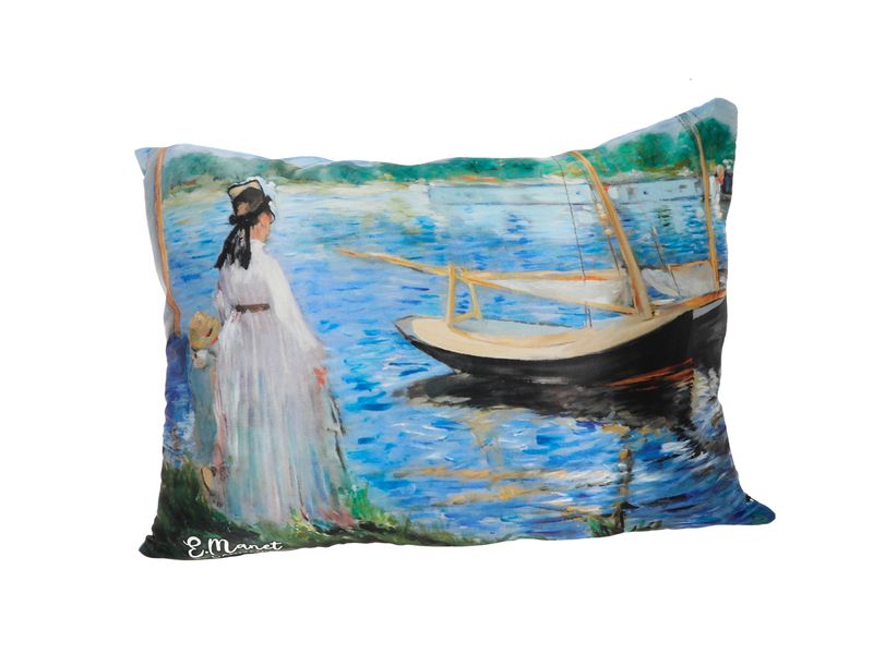Poduszka z wypełnieniem/suwak - E. Manet (CARMANI) zdjęcie 2