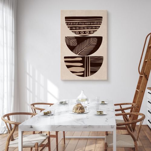 Obraz Do Sypialni Azteckie Wzory Styl Boho Minimalizm 70cm x 100cm na Arena.pl