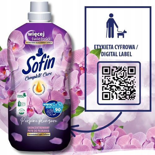 Sofin Płyn do Płukania Tkanin Mix 360pr 1,8l x5szt na Arena.pl