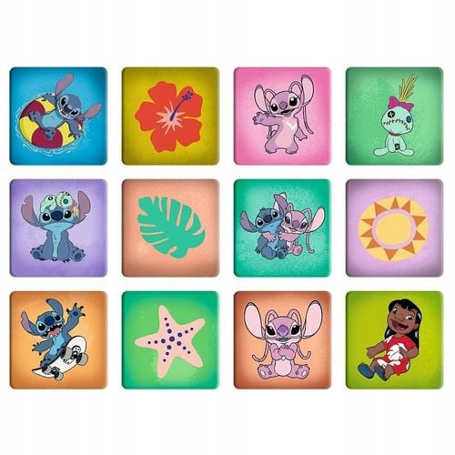 puzzle 2w1+memos wesoły dzien lilo&stitch 93585 na Arena.pl