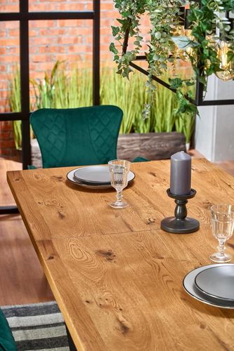 Stół Silva jasny dąb/czarny na Arena.pl