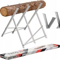 YATO STOJAK DO CIĘCIA PIŁĄ ŁAŃCUCHOWĄ DREWNA KOZIOŁ SKŁADANY 150KG