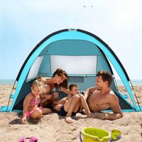 Przenośny namiot Lekkie schronienie przeciwsłoneczne na plażę Ochrona UV