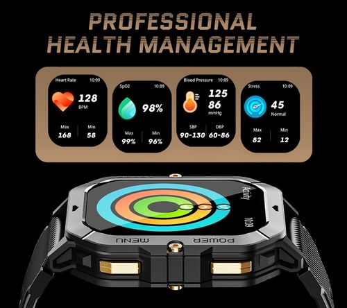 smartwatch męski rubicon rncf23-1 black na Arena.pl