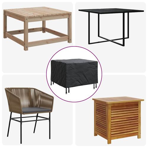 Pokrowiec na meble ogrodowe 82 x 82 x 50 cm Materiał 600D na Arena.pl