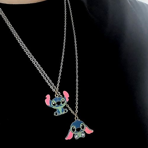 Naszyjniki Dla Przyjaciółek Zestaw Bff Stitch 2Szt na Arena.pl