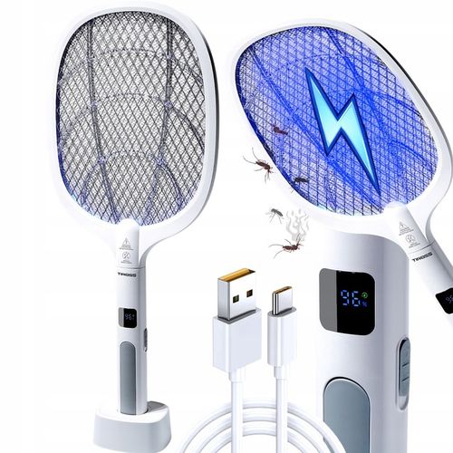 ŁAPKA PUŁAPKA OWADOBÓJCZA NA MUCHY KOMARY ELEKTRYCZNA PACKA UV 2w1 na Arena.pl