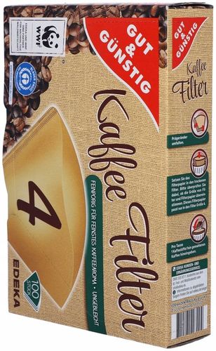 5 x FILTRY do kawy 4 papierowe do ekspresów 100 sztuk na Arena.pl