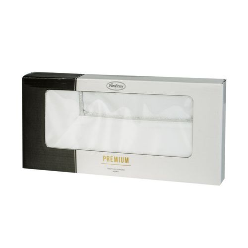 Obrus z lamówką ADELE 70X150 biały na Arena.pl