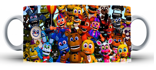 Kubek ceramiczny FNAF Five Nights at Freddy's na Arena.pl