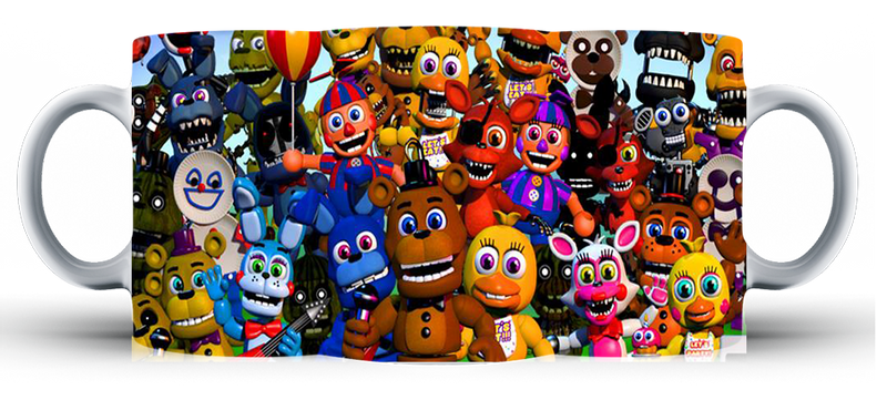 Kubek ceramiczny FNAF Five Nights at Freddy's zdjęcie 2