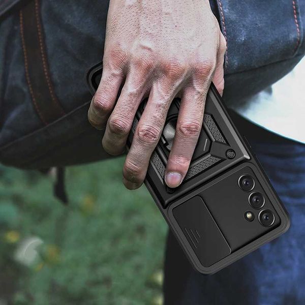 Spacecase Camring Galaxy A24 4G Black zdjęcie 7