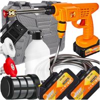 MYJKA CIŚNIENIOWA AKUMULATOROWA 800W OGRODOWA DO MYCIA OKIEN KOSTKI ZESTAW