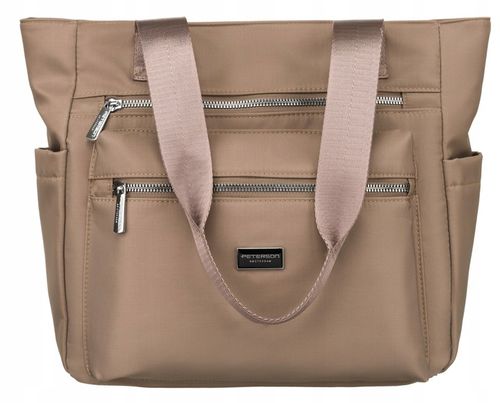 Torebka Peterson duża pojemna funkcjonalna na ramię shopper bag torba na Arena.pl