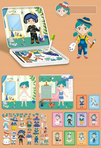 puzzle magnetyczne ubrania zkb-2013 na Arena.pl