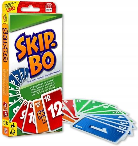 Gra karciana Mattel Skip Bo! zdjęcie 13