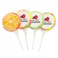 Lizaki Reklamowe z etykietą naklejką z twoim logo 500szt. gadżet firmowy