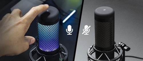 Mikrofon HyperX QuadCast S USB, podświetlenie RGB LED, streaming, gaming, podcasty, 4P5P7AA na Arena.pl